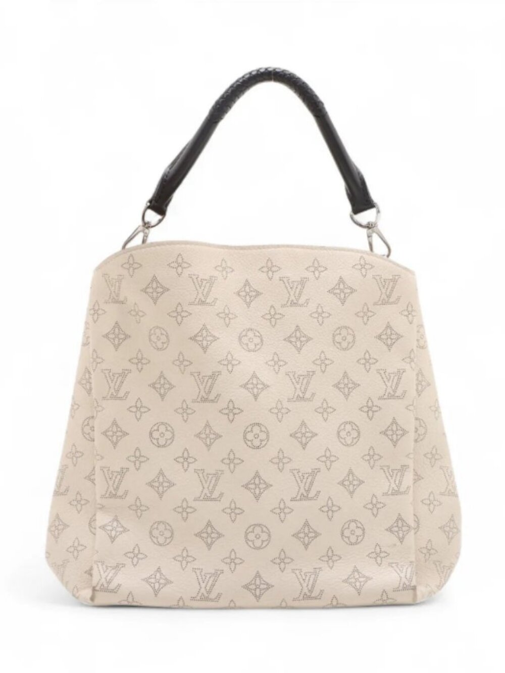 Louis Vuitton Monogram Mahina Babylone PM Beige